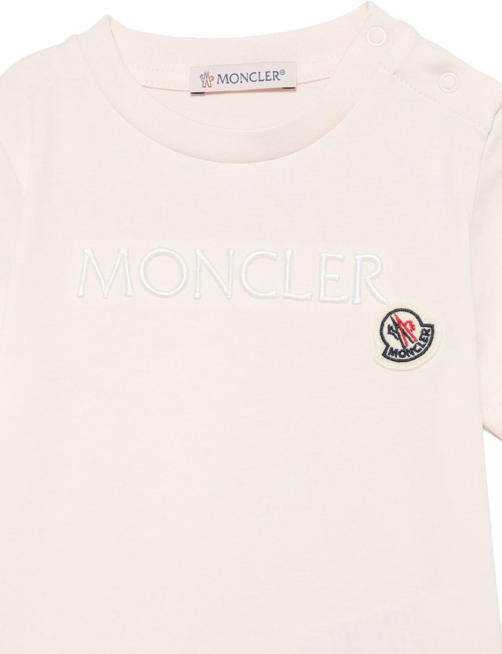 Moncler T-Shirts And Polos Pink Roze
