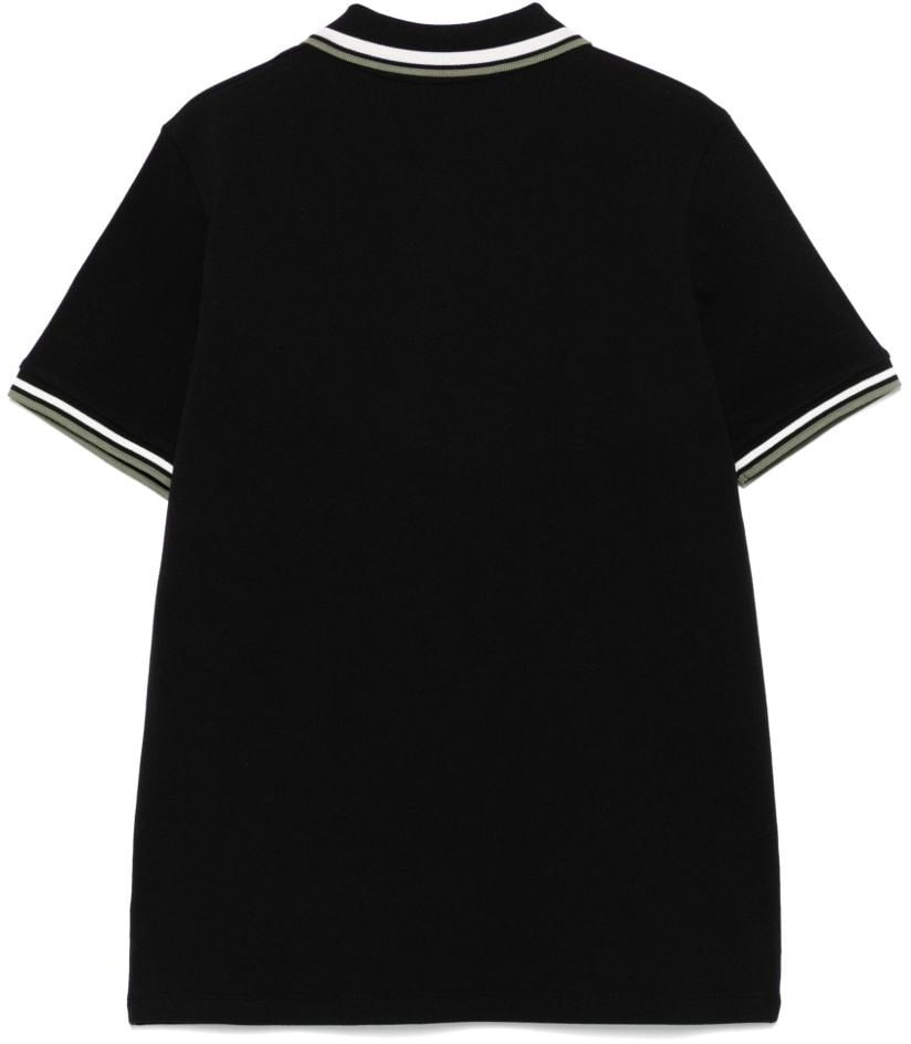 Moncler T-Shirts And Polos Black Zwart
