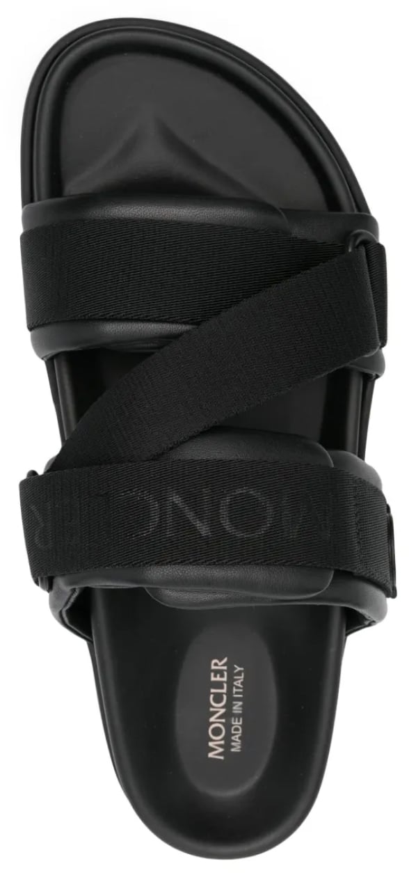 Moncler Mon Summer Strap Sandals Zwart