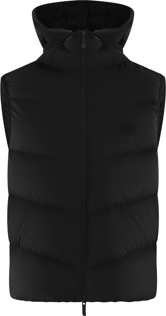 Moncler Heren Guersac Bodywarmer Zwart Zwart