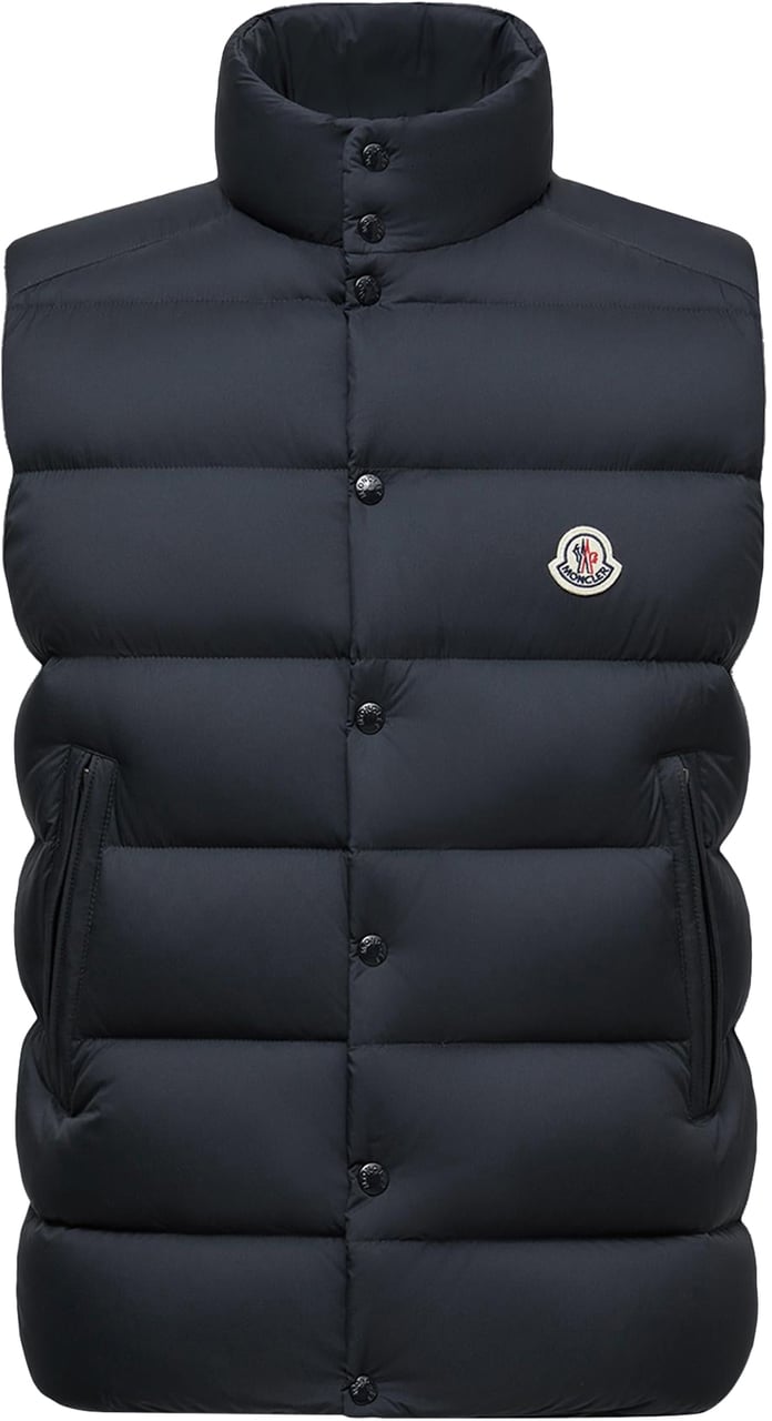 Moncler Heren Tibb Vest Blauw