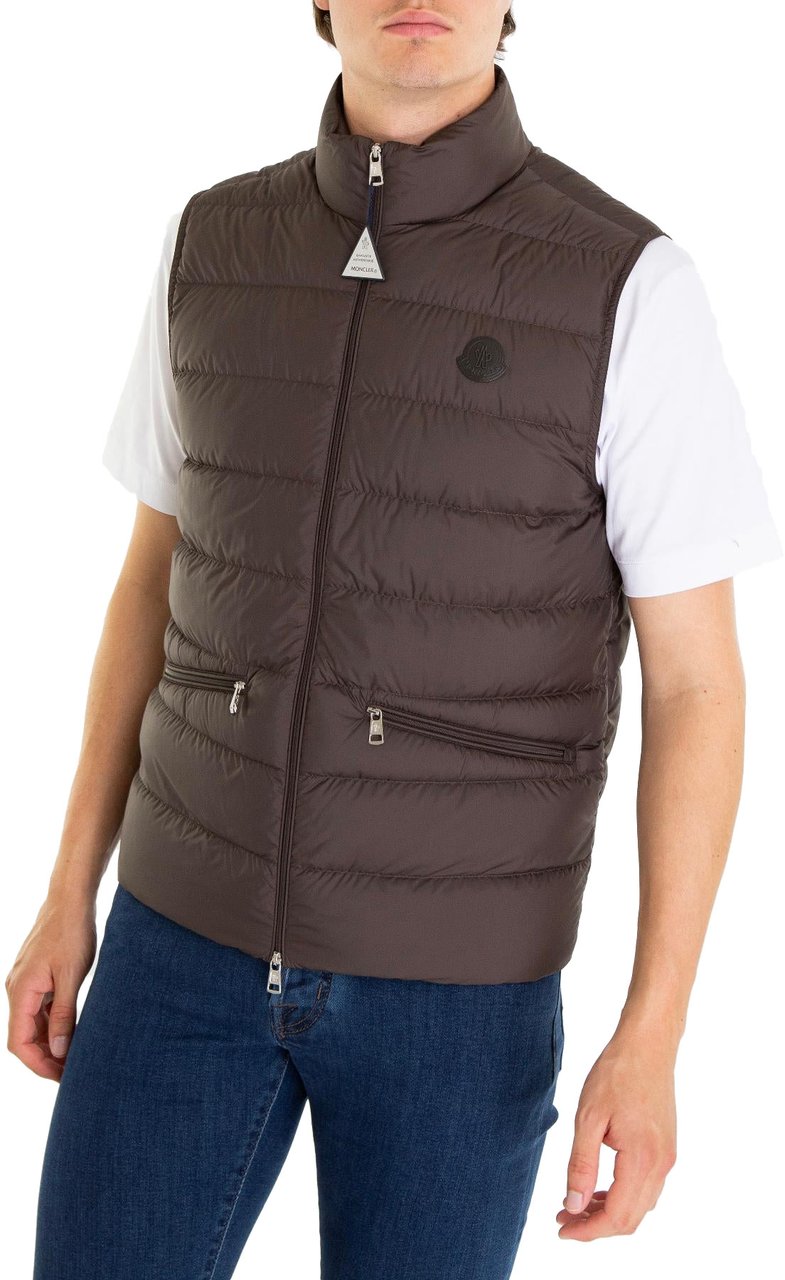 Moncler Heren Treompan Bodywamrer Bruin Bruin