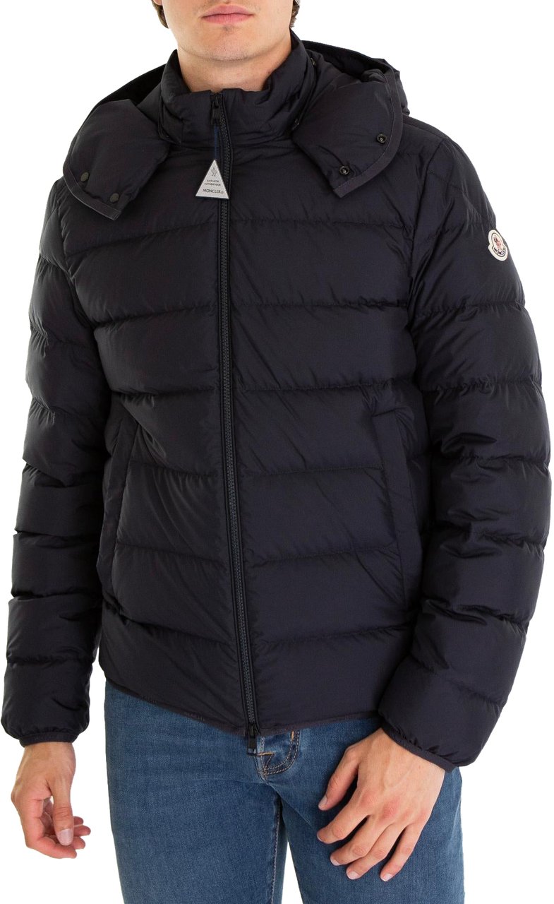 Moncler Heren Montbrocq Jacket Blauw Blauw