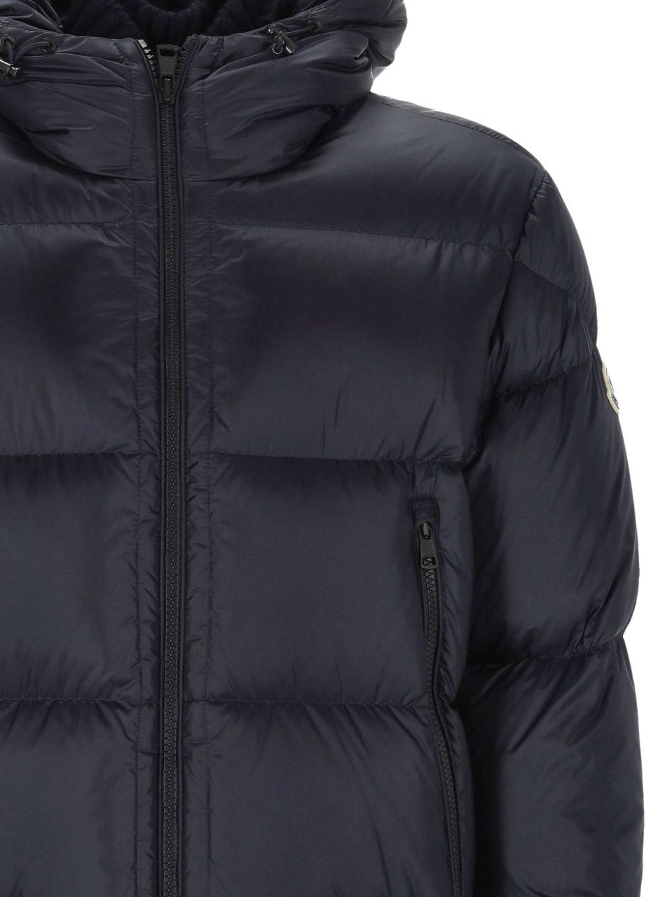 Moncler Coats Blu Navy