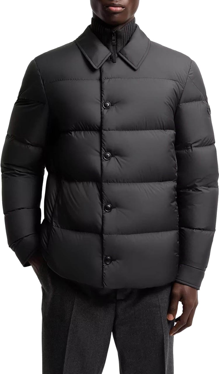 Moncler Heren Pres Shirt Jacket Zwart