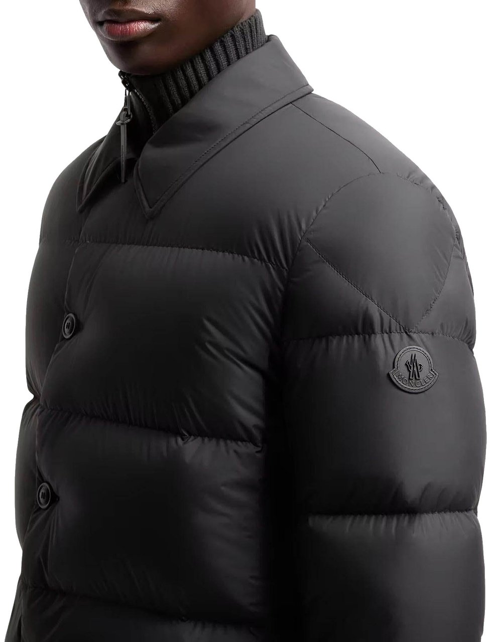 Moncler Heren Pres Shirt Jacket Zwart