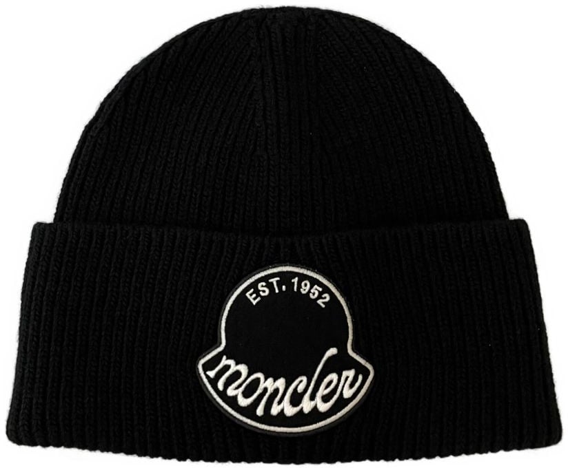 Moncler Moncler Cappelli Nero Zwart