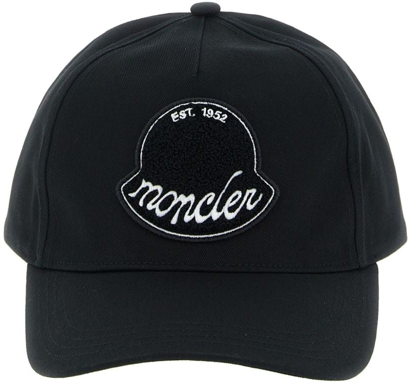 Moncler Moncler Cappelli Nero Zwart