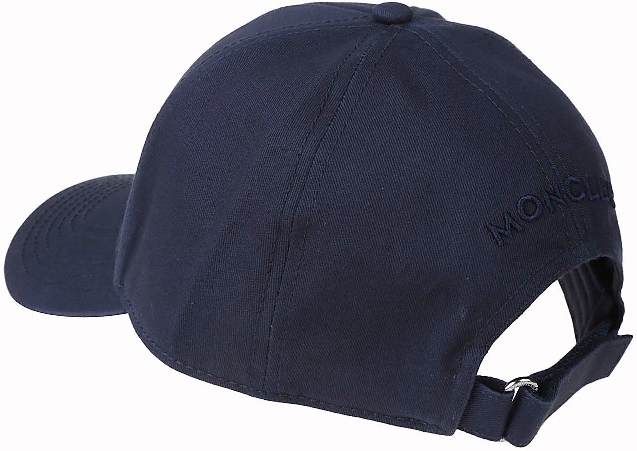 Moncler Baseball Cap Blue Blauw
