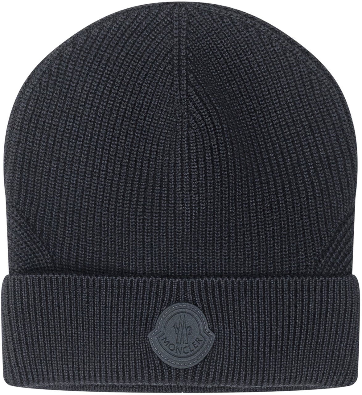Moncler Moncler Cappello Beanie Nero Zwart