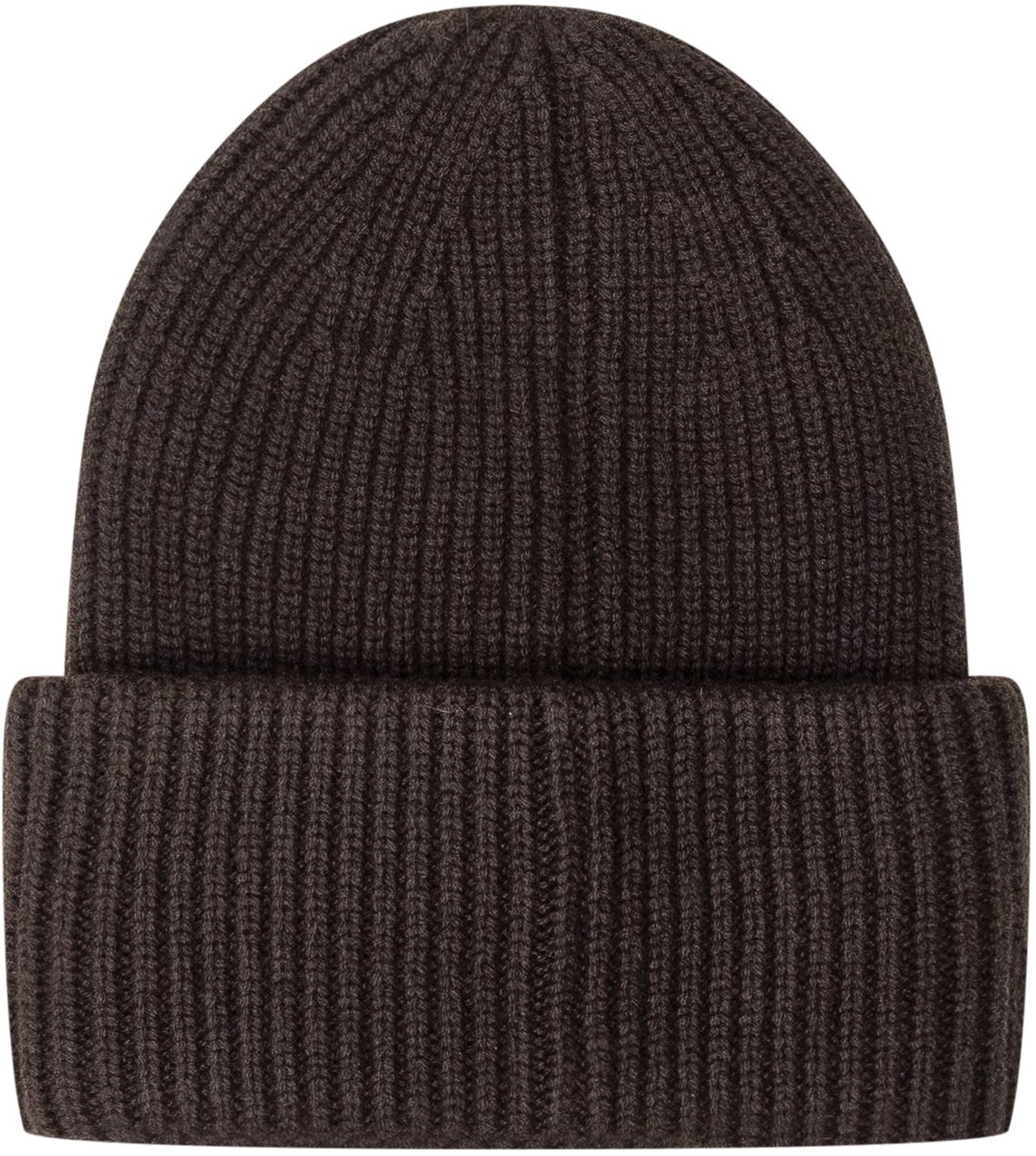 Moncler Moncler Cappello Beanie Marrone con Logo Bruin