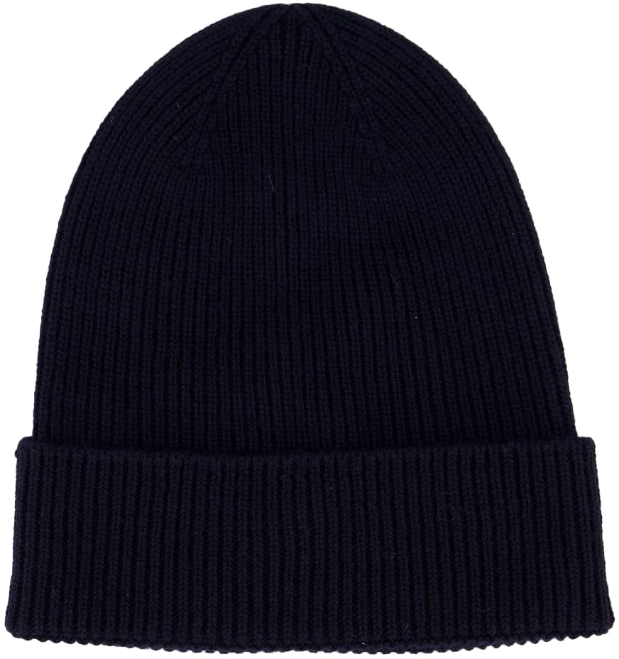 Moncler Heren Logo Hat Blauw Blauw