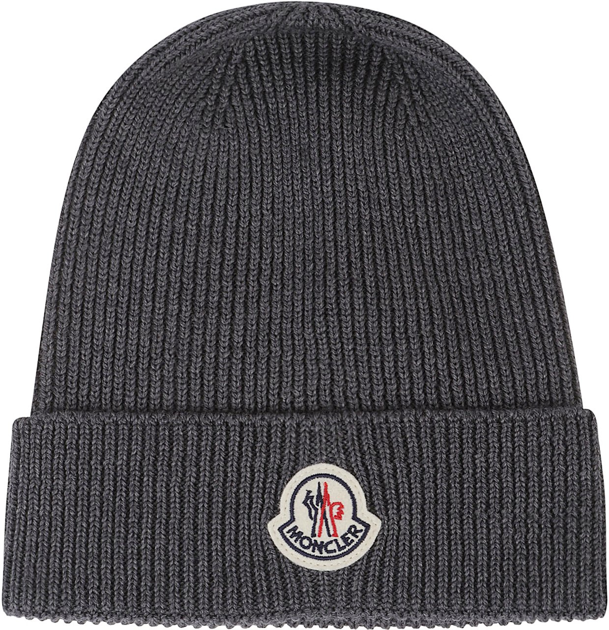Moncler Tricot Beanie Grey Grijs