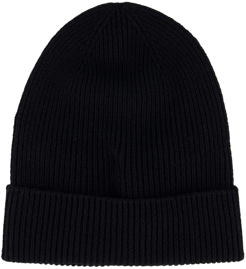 Moncler Heren Logo Hat Zwart Zwart