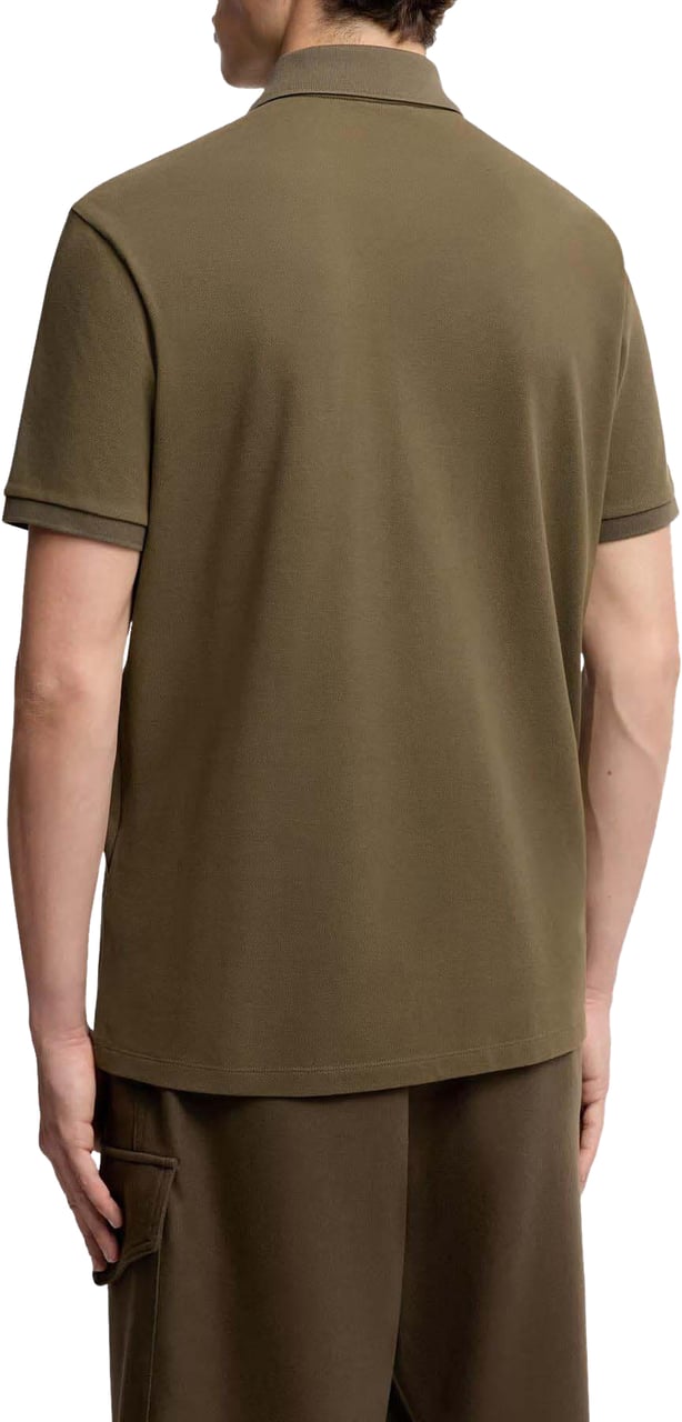 Moncler Heren Ss Polo Groen