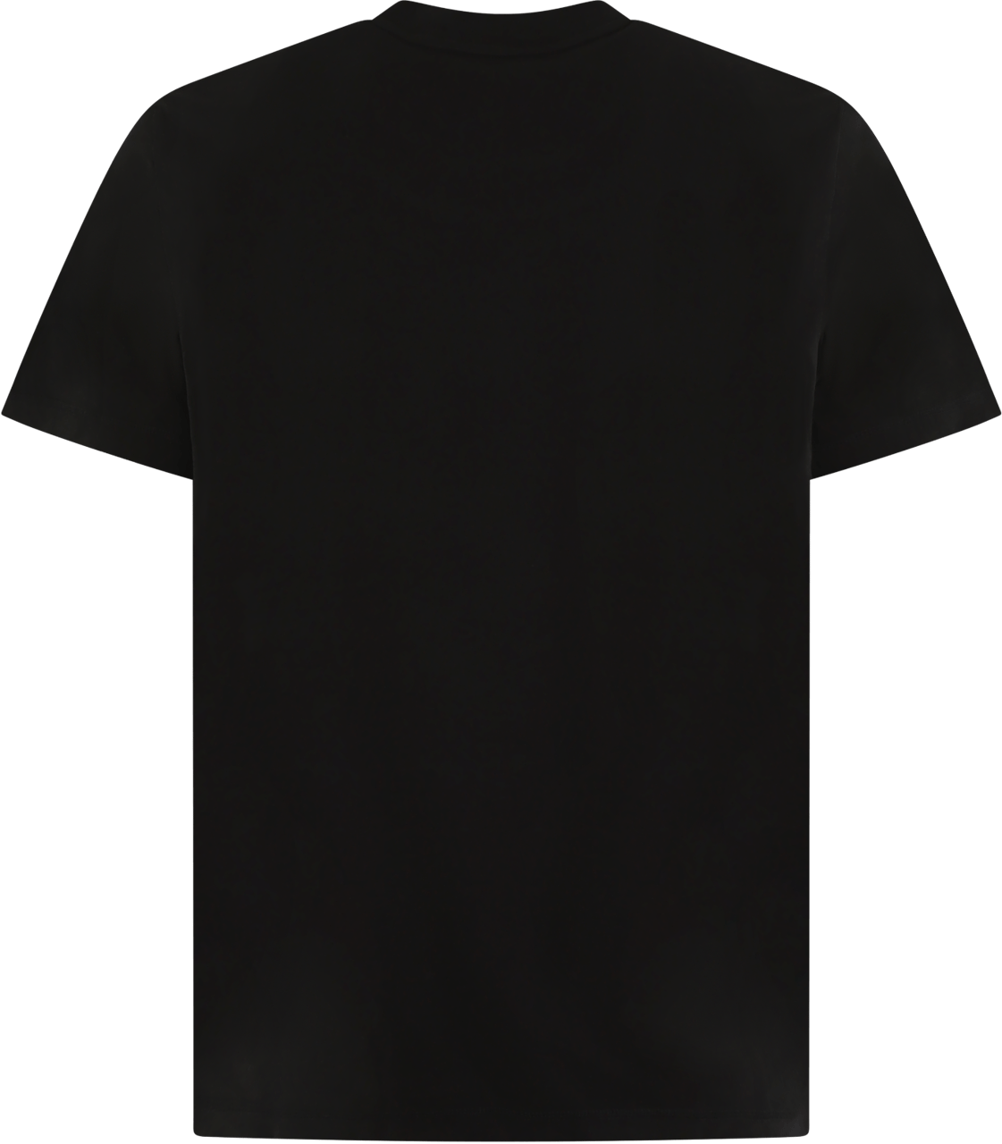 Moncler Heren Logopatch T-Shirt Zwart Zwart