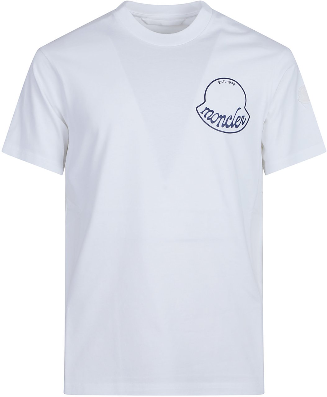 Moncler Logo T-shirt White Wit
