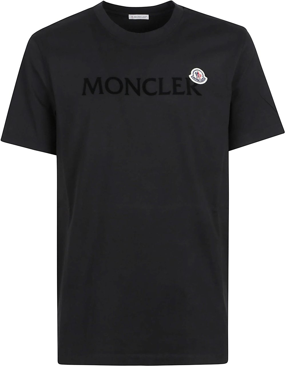 Moncler Logo T-shirt Black Zwart