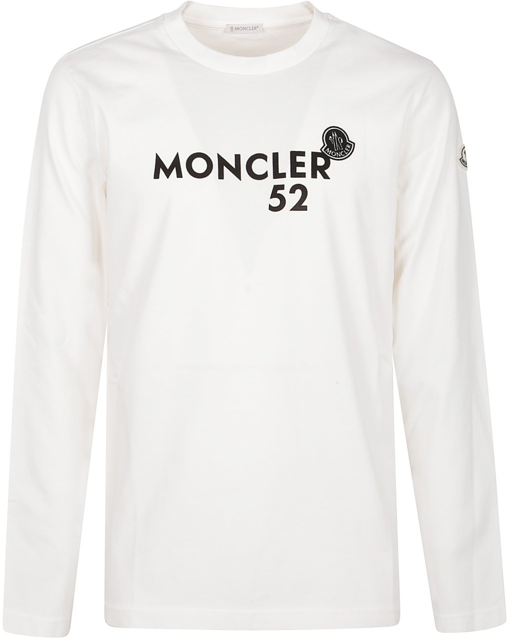 Moncler Long Sleeve T-shirt White Wit