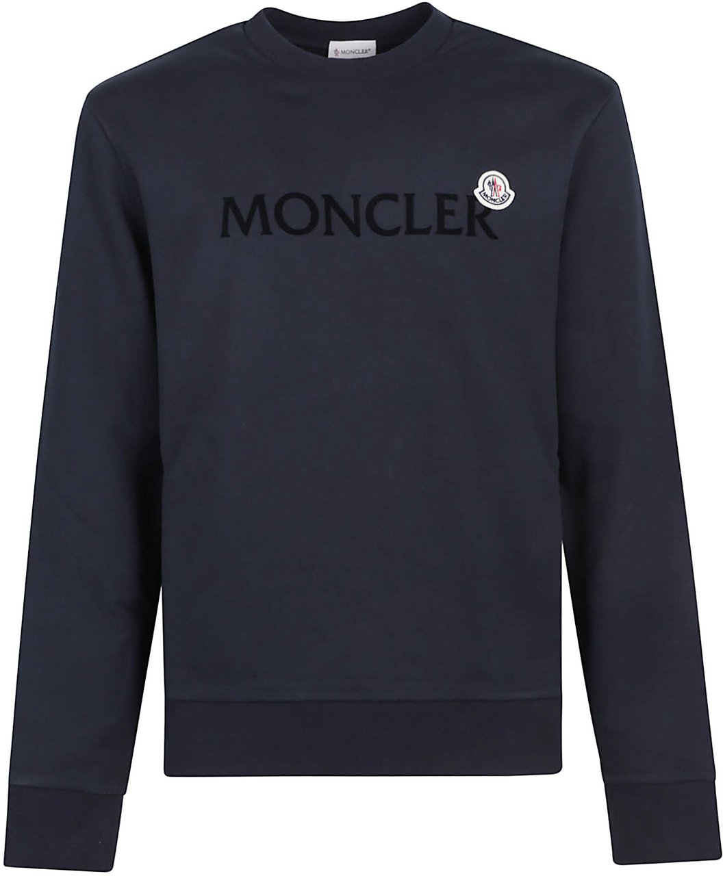 Moncler Logo Sweatshirt Blue Blauw