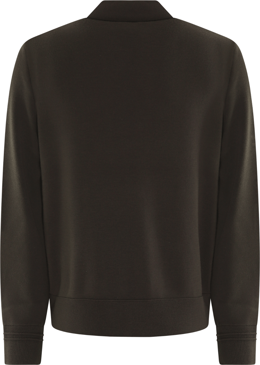Moncler Heren Padde Wool Zip-Up Jacket Grijs Grijs