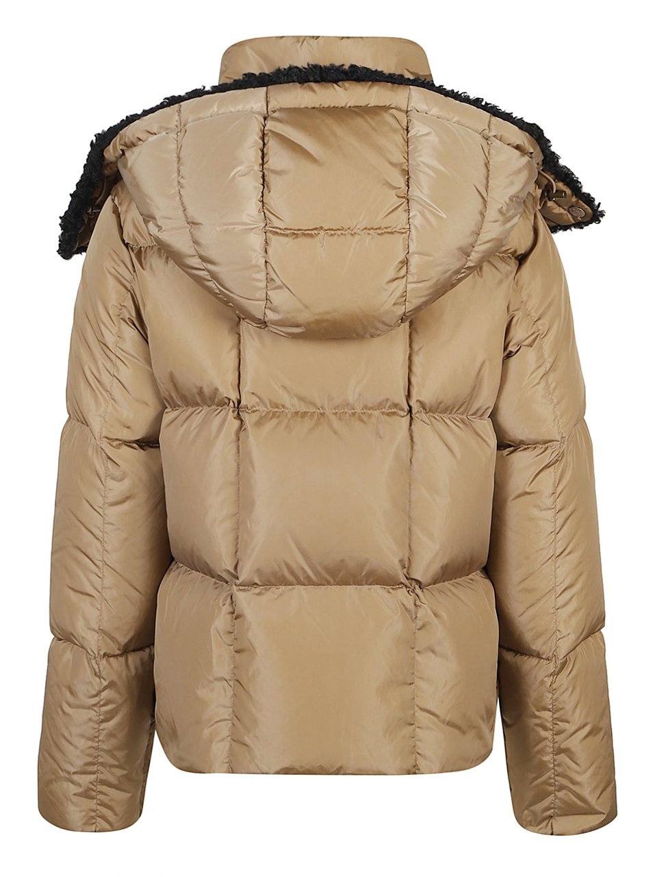 Moncler Castelnou Down Jacket Brown Bruin