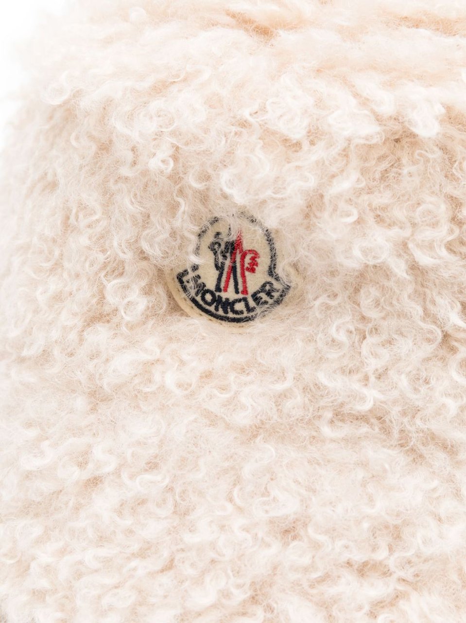 Moncler Hats Cream Wit