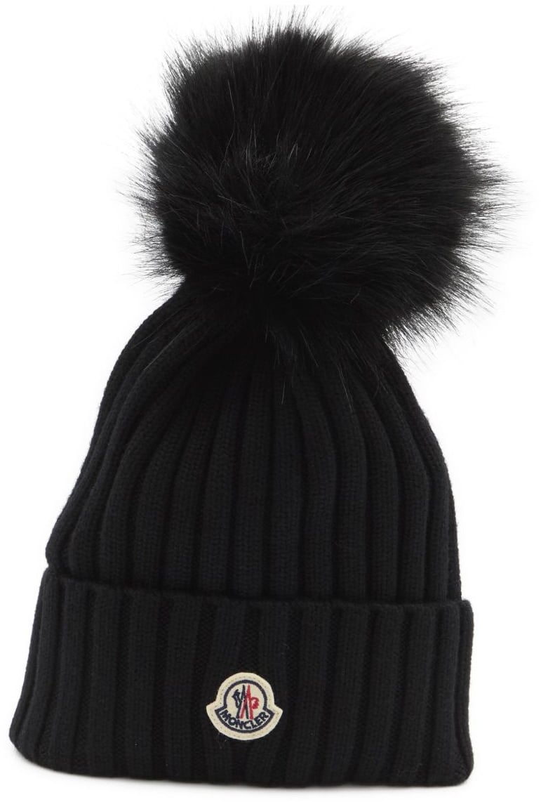 Moncler Moncler Cappelli Nero Zwart
