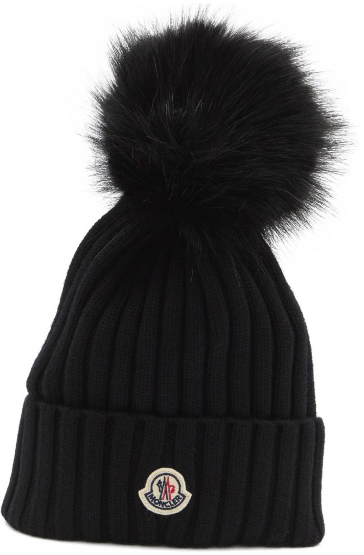 Moncler Moncler Cappelli Nero Zwart