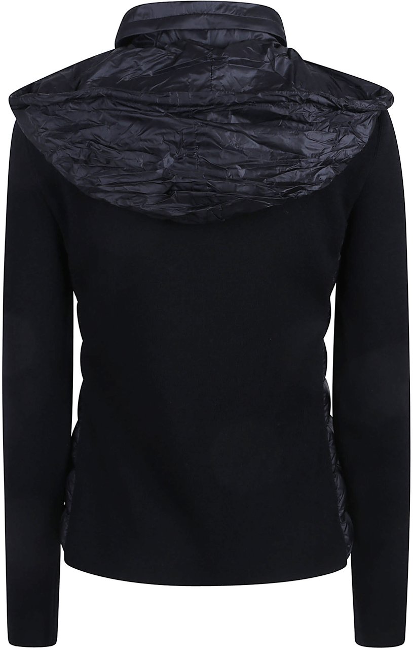Moncler Tricot Cardigan Black Zwart