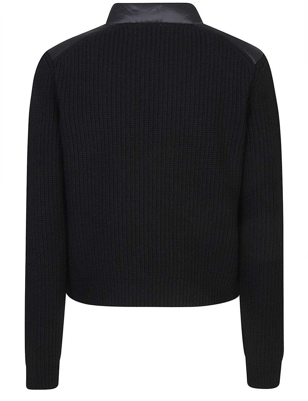 Moncler Tricot Cardigan Black Zwart