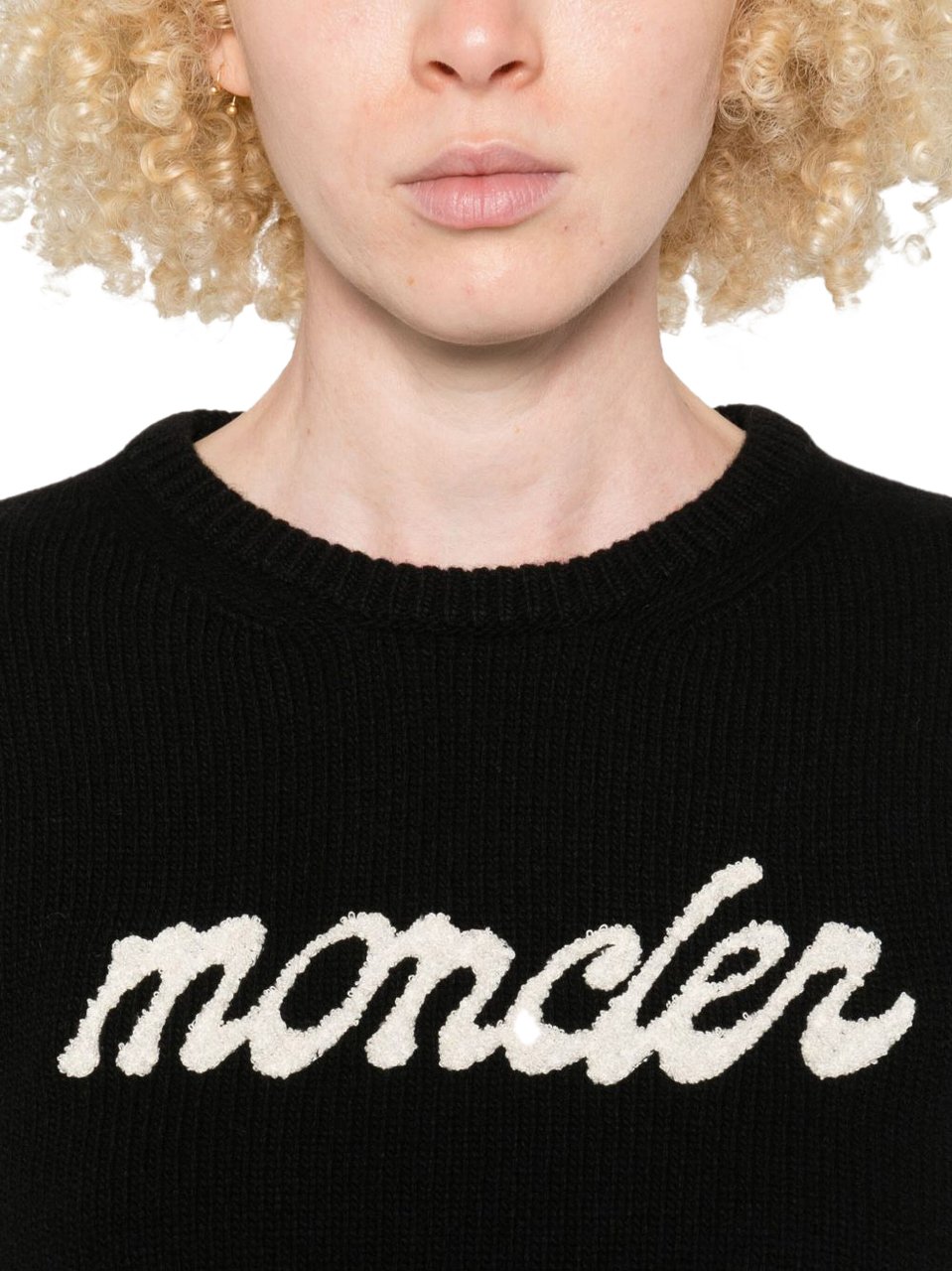 Moncler Sweaters Black Zwart