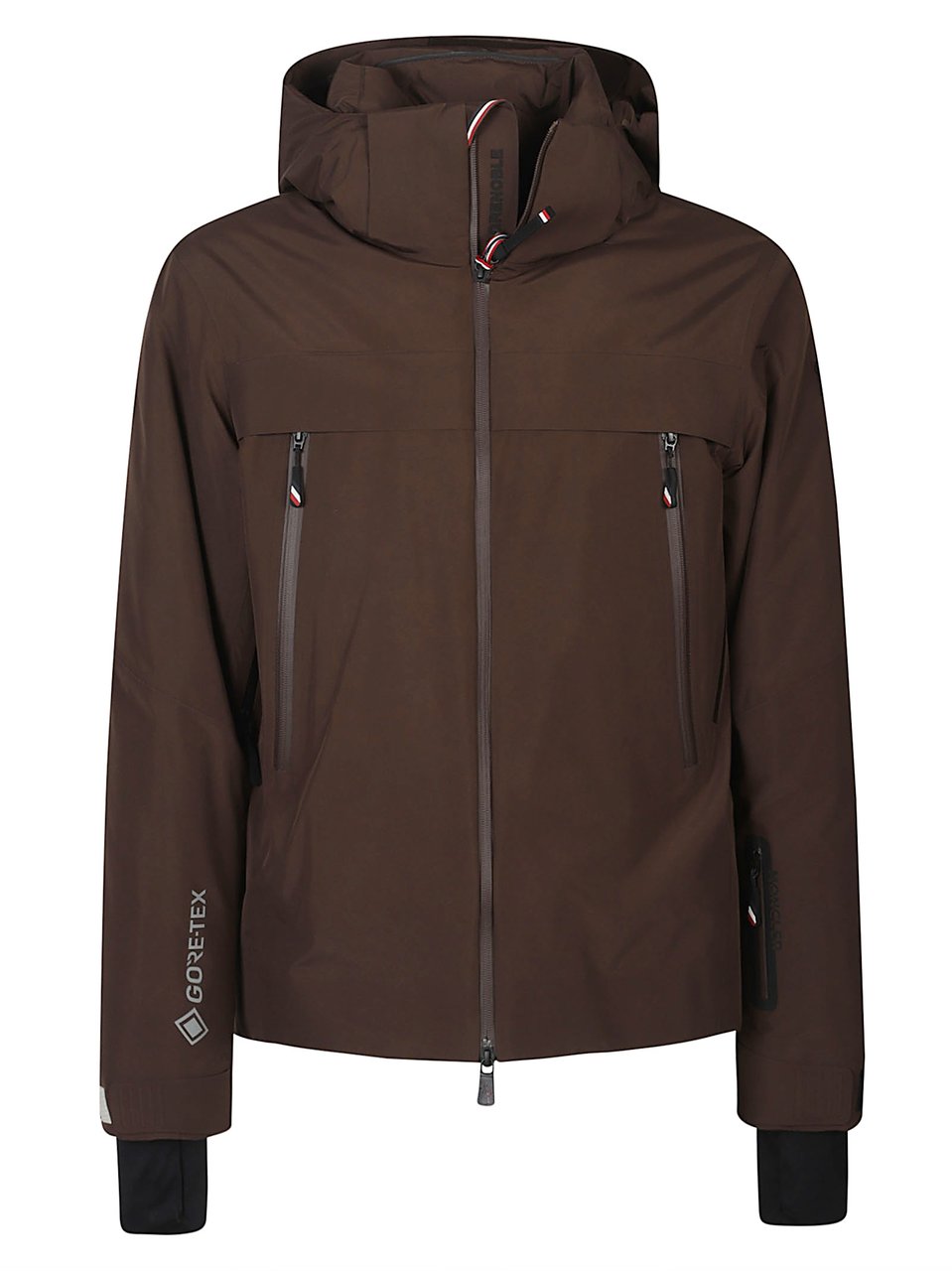 Moncler Balmhorn Down Jacket Brown Bruin