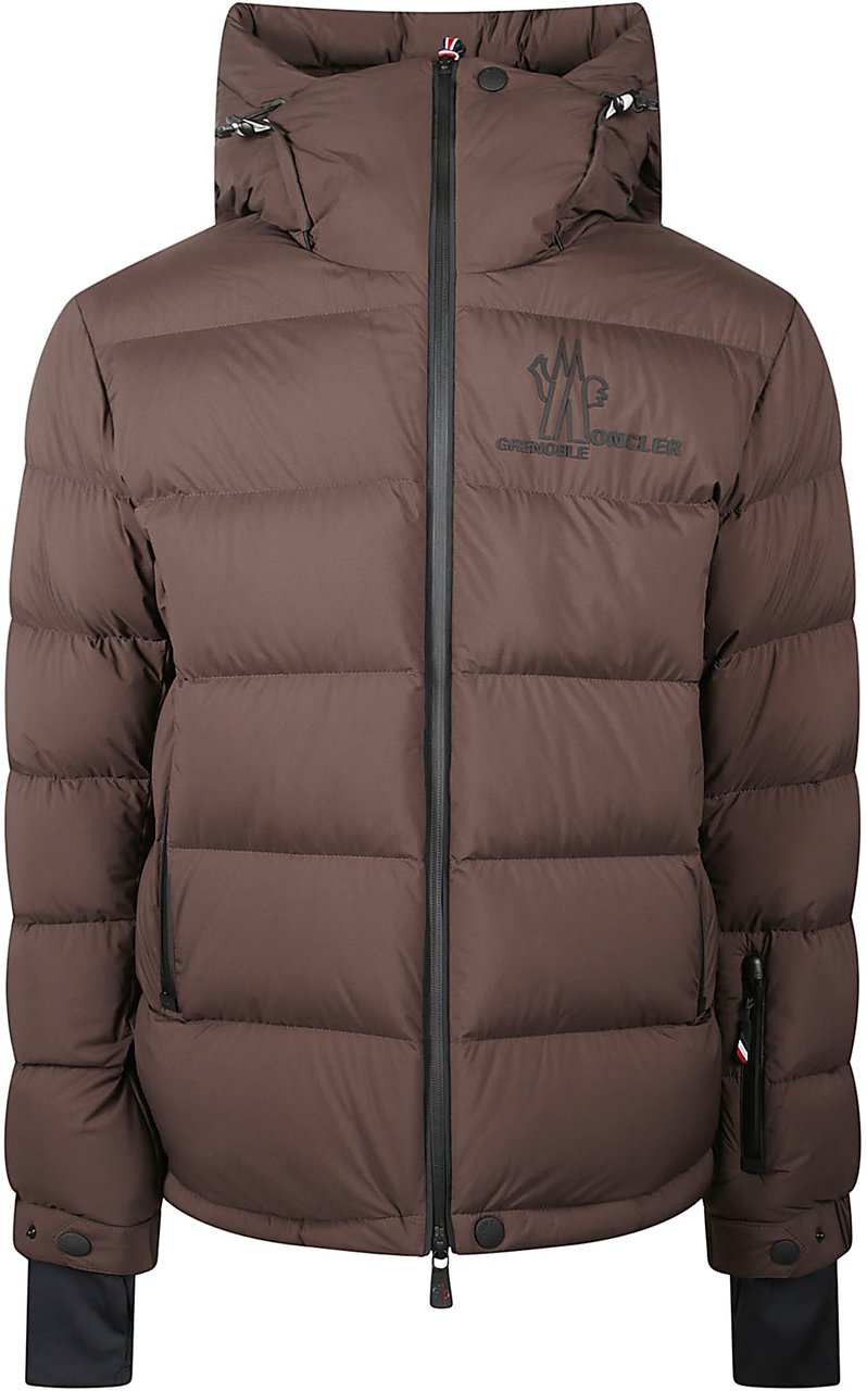 Moncler Isorno Down Jacket Brown Bruin
