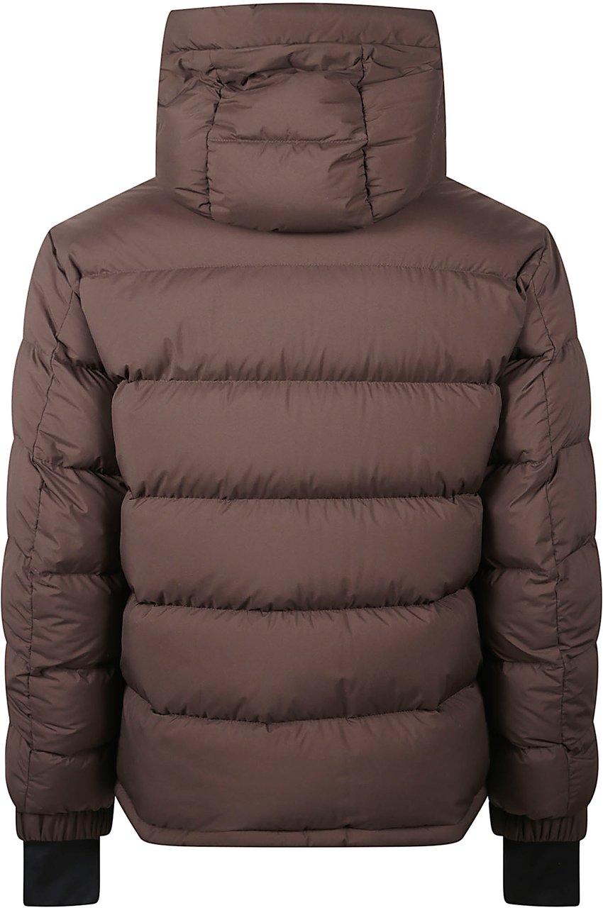 Moncler Isorno Down Jacket Brown Bruin