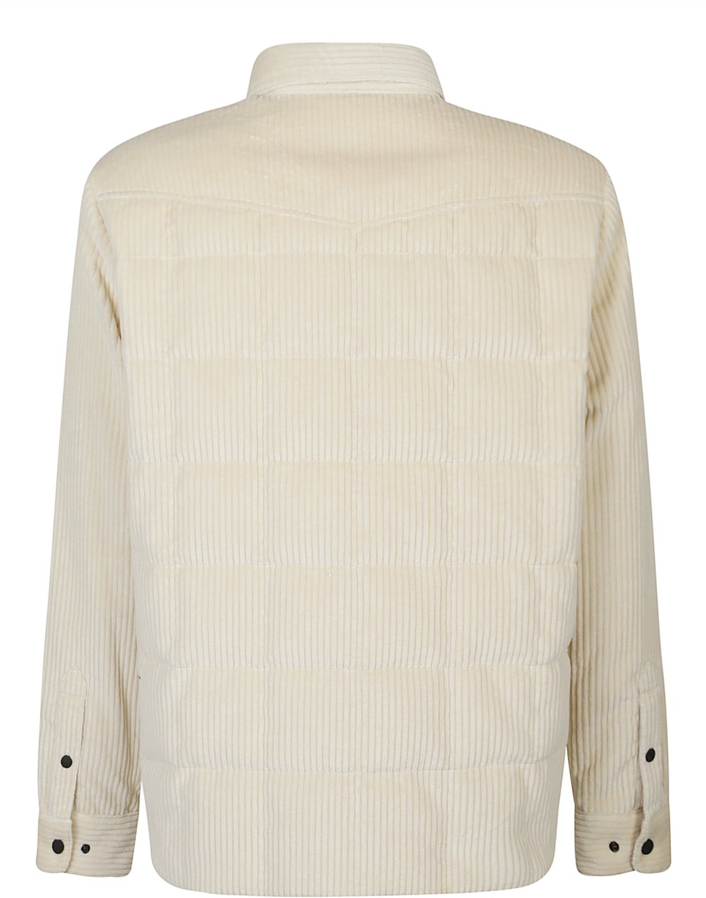 Moncler Gelt Shirt Jacket White Wit