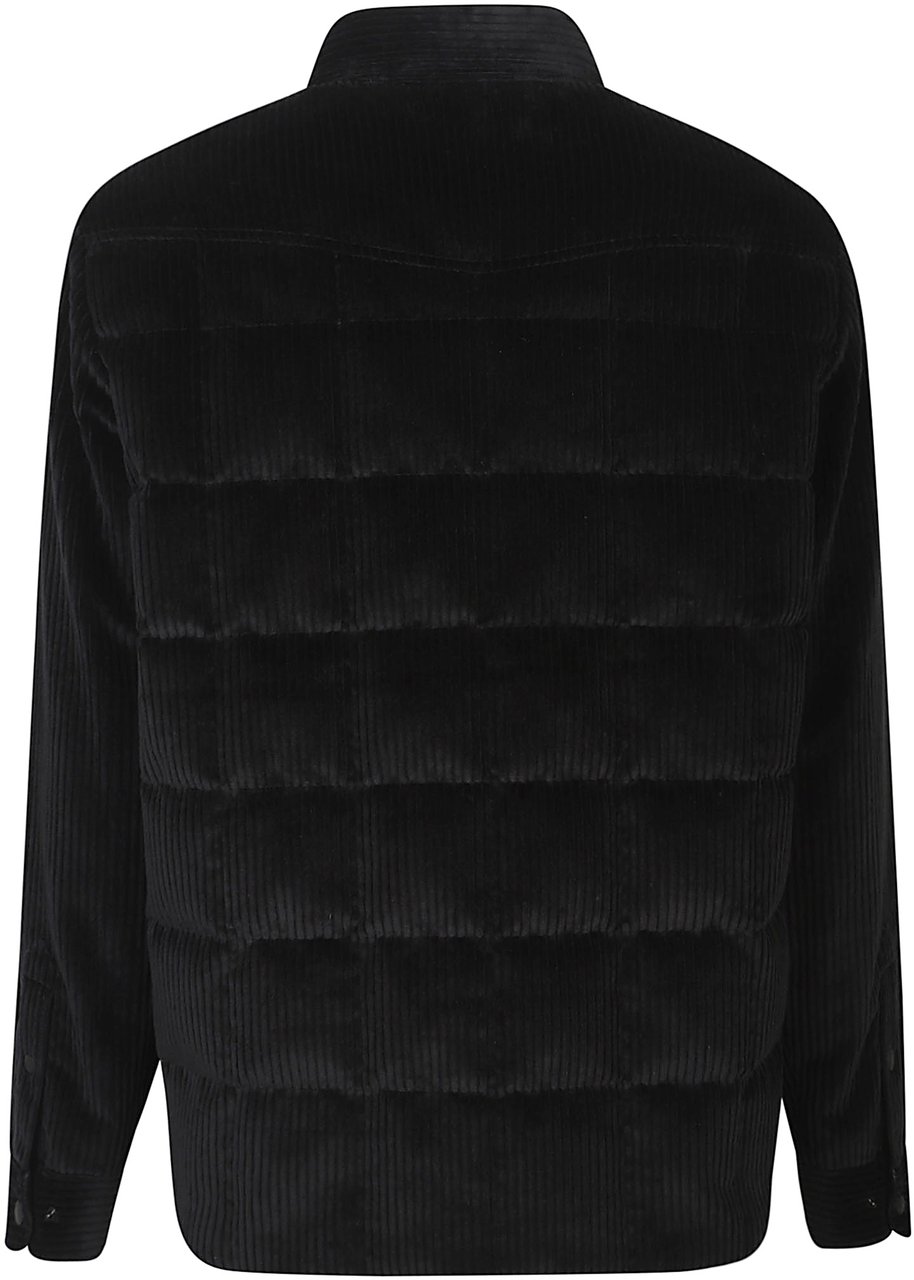 Moncler Gelt Shirt Jacket Black Zwart
