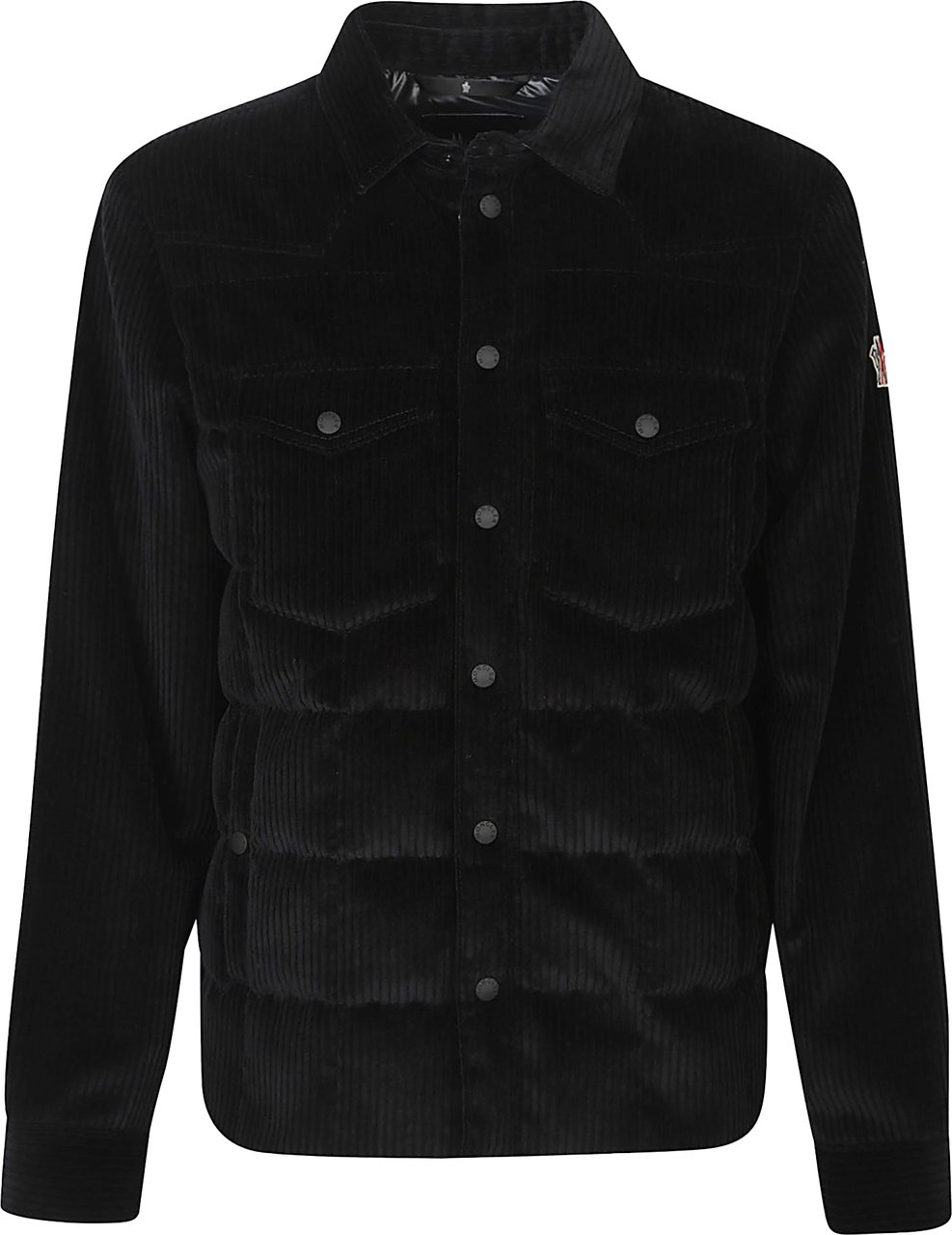 Moncler Gelt Shirt Jacket Black Zwart