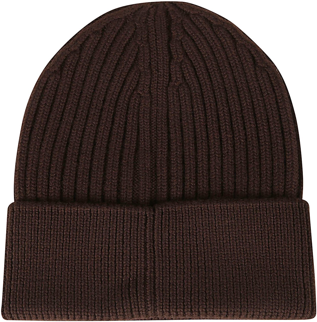 Moncler Tricot Beanie Brown Bruin