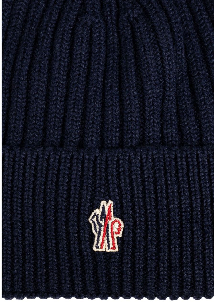 Moncler Hats Blue Blauw