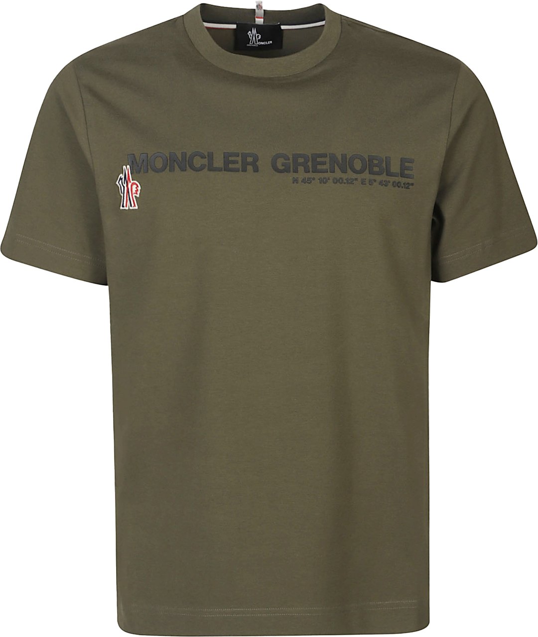 Moncler Logo T-shirt Green Groen