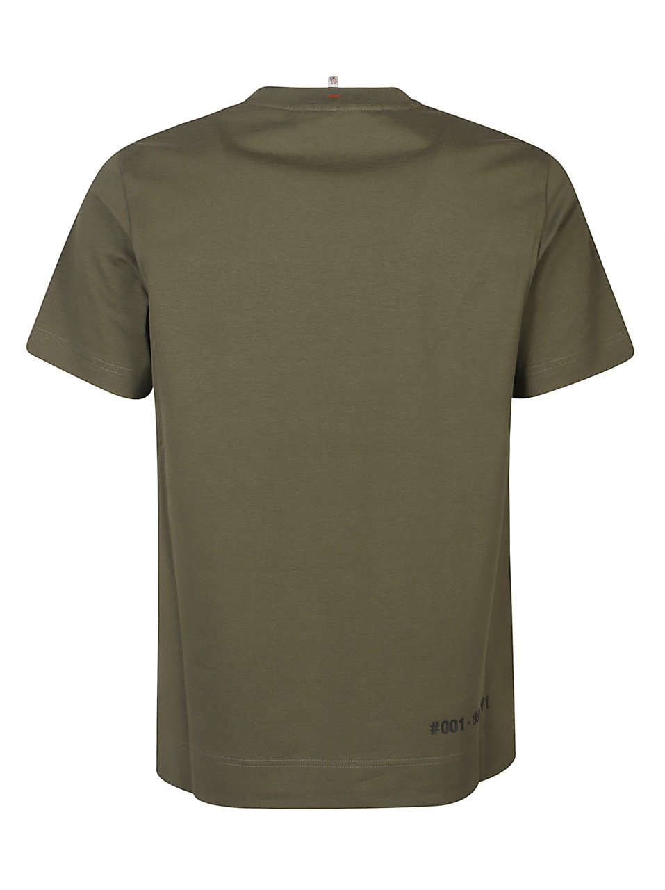 Moncler Logo T-shirt Green Groen