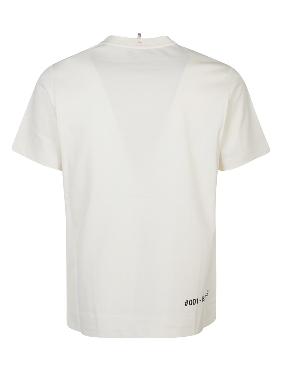 Moncler Logo T-shirt White Wit