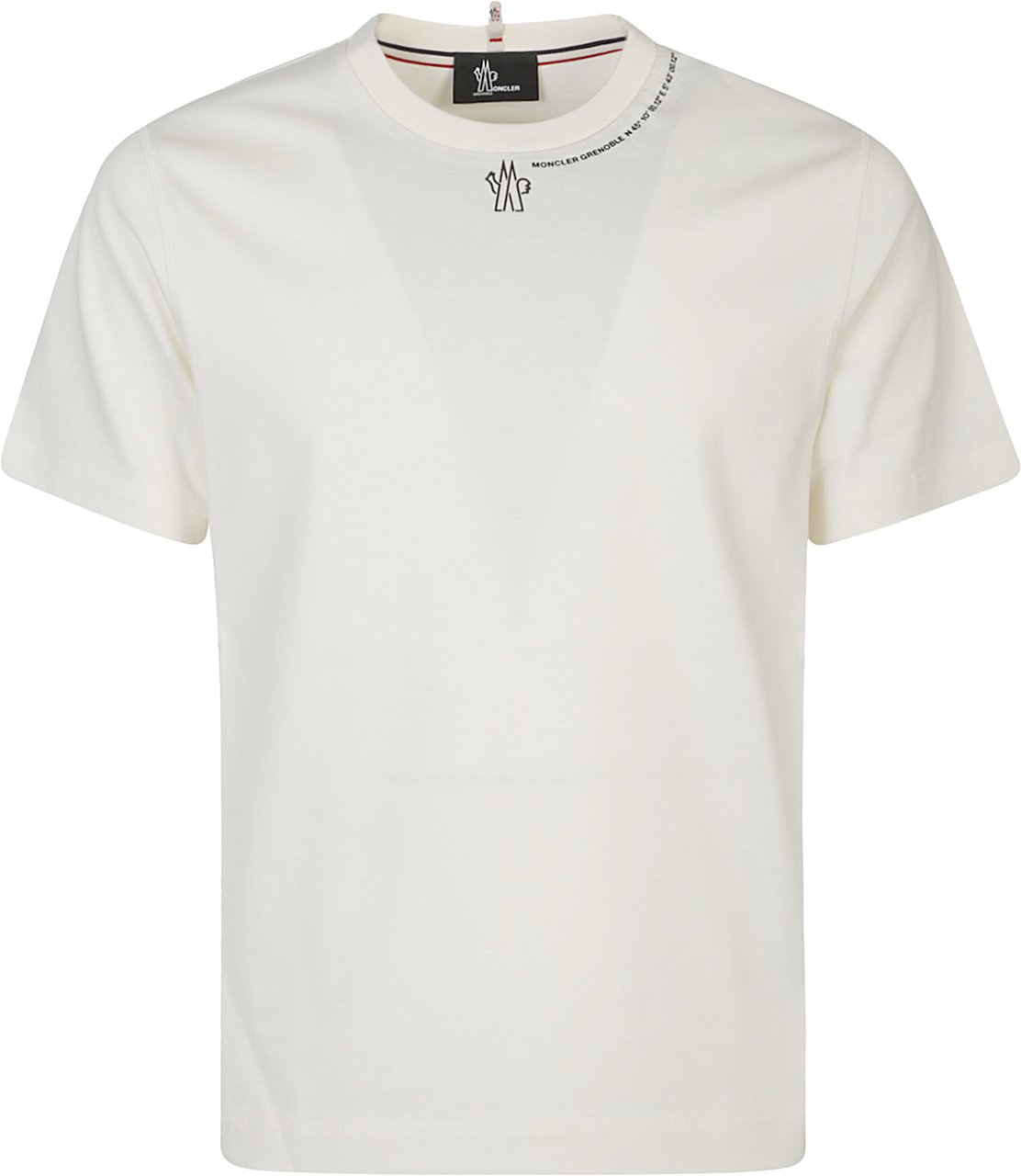 Moncler Logo T-shirt White Wit