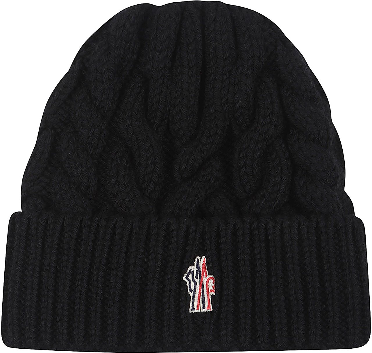 Moncler Tricot Beanie Black Zwart