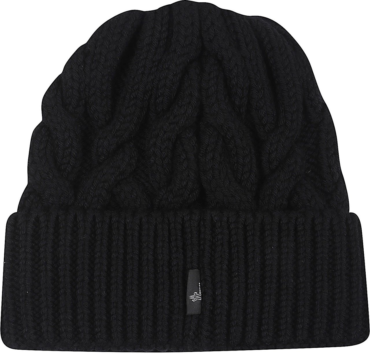 Moncler Tricot Beanie Black Zwart