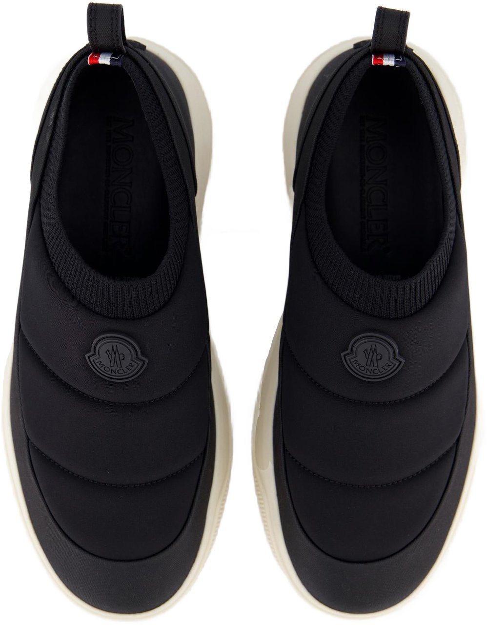 Moncler Heren Altive Slip On Wit/Zwart Wit