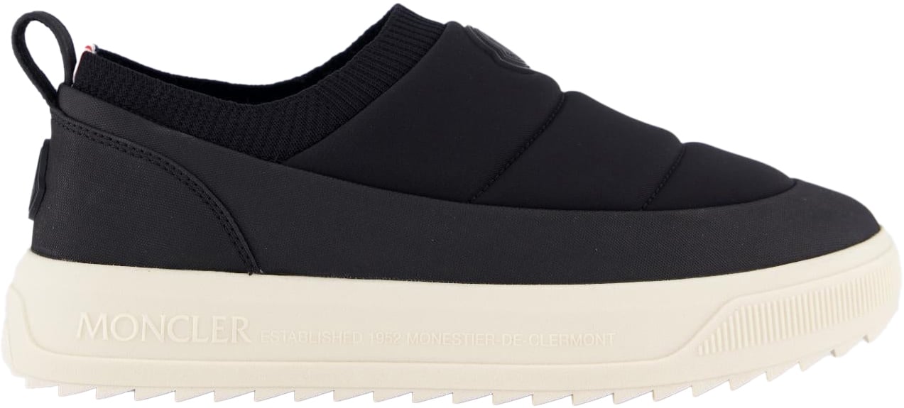 Moncler Heren Altive Slip On Wit/Zwart Wit