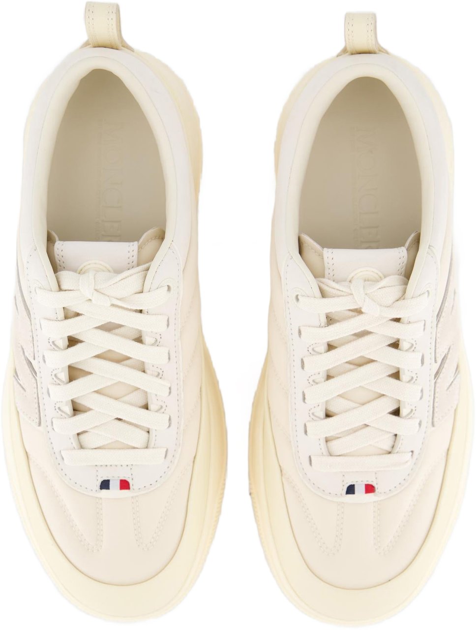Moncler Heren Altive Sneaker Wit Zwart