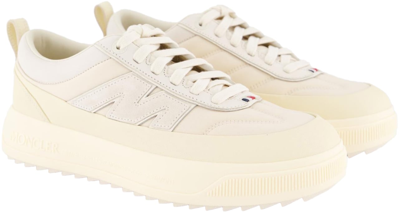 Moncler Heren Altive Sneaker Wit Zwart